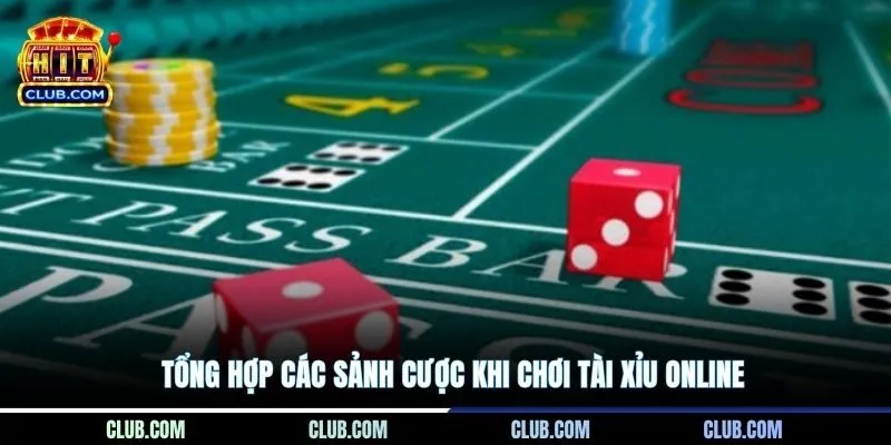 Tổng hợp các sảnh cược khi chơi Tài Xỉu online